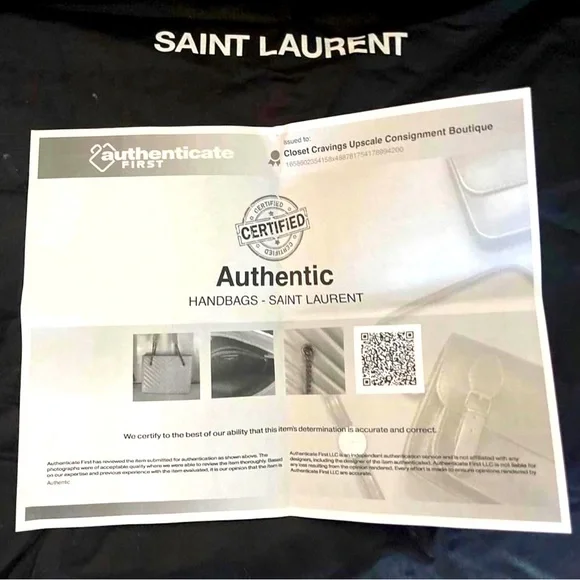 Saint Laurent Tribeca Shoulder Bag - Picture 8 of 10